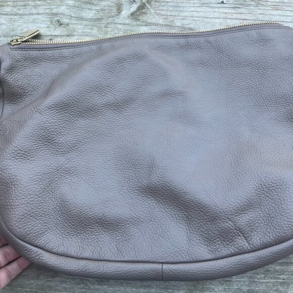 FURLA Pebbled Leather Colorblock Shoulder Tote Bag FURLA Pebbled Leather Colorblock Shoulder Tote Bag